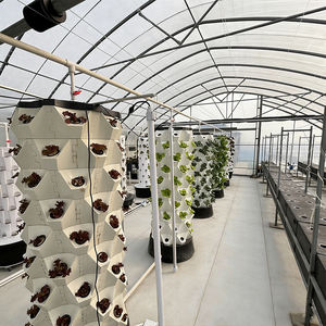 Système hydroponique vertical d'intérieur innovant Skyplant avec pompe, 6/8/10 niveaux, gain de temps, riche en nutriments, contemporain - Product Image 1