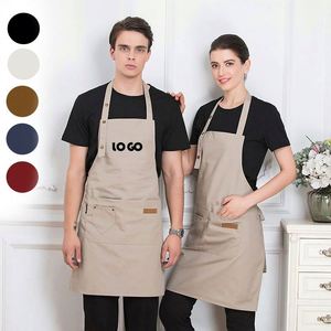 Tablier de nettoyage professionnel réglable pour adultes, sans manches, en coton/polyester non tissé durable, haute qualité, pour salon de coiffure et esthétique - Product Image 1