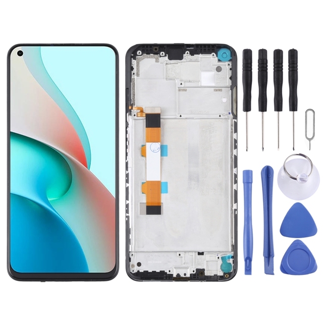 Best Price Original LCD Screen and Digitizer Full Assembly With Frame for Xiaomi Redmi Note 9 5G / Redmi Note 9T 5G M2007J22C