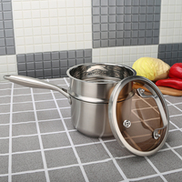 Olla de acero inoxidable para cocinar, vaporizador de acero inoxidable de alta calidad para ahorro de energía