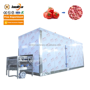 Máy đông lạnh liên tục IQF dạng đường hầm cho rau củ quả, cà rốt, cà chua, khoai tây chiên, dây chuyền đông lạnh nhanh IQF - Product Image 4