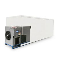 Semi-automatische warmtepomp fruitdroger voor pruimen, Oost-Europese markt, 200 kg, robuust ontwerp