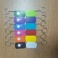 Produits cadeaux promotionnels personnalisés-Mini porte-clés en plastique à bas prix avec cutter-logo personnalisé disponible
