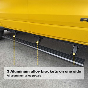 Phụ kiện xe Dodge RAM 1500 2500 TRX Limited Crew Cab 2016, 2019, 2021: Bậc bước lên xuống tự động, bậc bước bên ngoài địa hình có đèn - Product Image 2