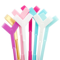 Fubowen Grosir 10Pcs Sisir Pengangkat Bulu Mata Bentuk Y Tongkat Perm Bulu Mata Alat Pengeriting Aplikator Alat Ekstensi Bulu Mata Pabrik