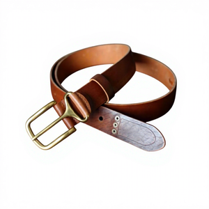 BS INTERNATIONAL Vintage Anniversary Gift Ideas Finest Quality 100% Genuine Leather Cow Hide Steel Square Pin Buckle Waterproof - Product Image 3