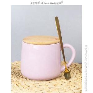 <span class=keywords><strong>2022</strong></span> nouvelle tasse en céramique couleur macaron pomme tasse à Dessert crème glacée - Product Image 2