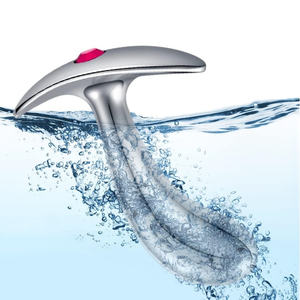 Kit d'entraîneur de bijoux de luxe avec Base évasée Massage de la Prostate Plug Anal en métal jouets sexuels pour femmes pour stimulation sexuelle - Product Image 3