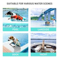 Rampe aquatique gonflable pour grands chiens - Rampe flottante pour animaux de compagnie jusqu'à 200 livres - Escalier gonflable pour bateaux et quais