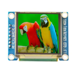 1.5 pouces 128x128 SPI RVB ÉCRAN De Visualisation D'OLED Module 65K SSD1351 Conducteur 128*128 3.3V