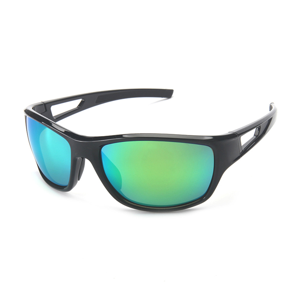 Bright black green film