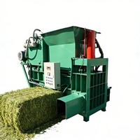 Presse à balles automatique de grande capacité pour foin, paille, herbe et ensilage, pour balles carrées et rondes