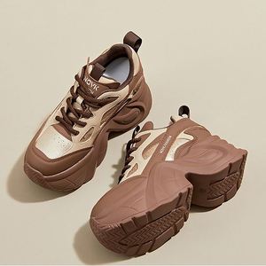 Zapatillas Deportivas de Suela Gruesa para Mujer, a la Moda, Novedades 2026, Zapatillas Casuales Sin Cordones con Tacón Integrado, Unisex - Product Image 5