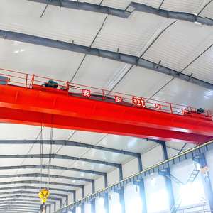 Grúa de puente de doble viga, grúa resistente de 20 toneladas y 50 toneladas con carro eléctrico de cabrestante - Product Image 2