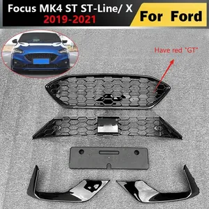 Pour MK4 ST-Line/ X 2019 2020 2021 – Cadre de feux antibrouillard avant, grille supérieure et inférieure de rechange, pièces automobiles - Product Image 1
