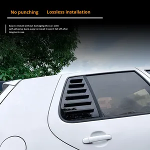Persianas para Automóvil Aptas para Volkswagen Golf 4 MK4 1997-2006, Ventana Triangular, Adhesivo para Automóvil, Accesorios de Modificación Exterior - Product Image 4