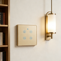 US-Standard-Gang-1-Wege-WiFi-Smart-Dimmer-Schalter 125V für LED-Leuchten, Tuya-App, Zeitsteuerung und Planung