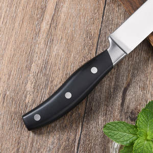 Cuchillo rebanador de <span class=keywords><strong>jamón</strong></span> de 10 pulgadas y 12 pulgadas, cuchillo de cocina profesional de acero inoxidable 5Cr15mov con mango de ABS - Product Image 5