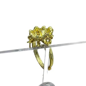 10718DIY S925 <b>Silver</b> <b>Ring</b> with Empty Support Multiple Beads 5-7mm Beads <b>Silver</b> Jewelry <b>Set</b> Accessories Pearl <b>Rings</b> - Product Image 5