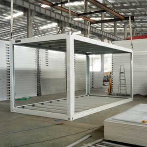 Fireproof Factory Price Prefabricated Office Affordable Modular Portable Flat Packaging Container <b>House</b> Frame - Product Image 2