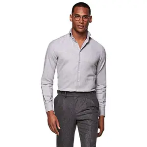 OEM MTM maß zu messen Neue Mode Marke Langarm-shirt Männer Koreanische Slim Design Formal Casual Male Kleid Shirt