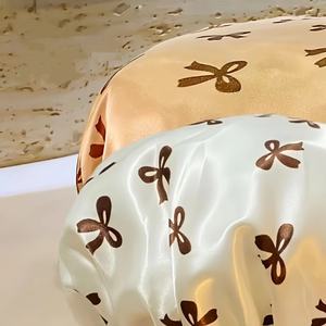Double bonnet de douche pour femme en EVA imperméable, résistant à l'huile et à la fumée, serviette pour cheveux, utilisation bain et cuisine, bonnet de séchage rapide - Product Image 4