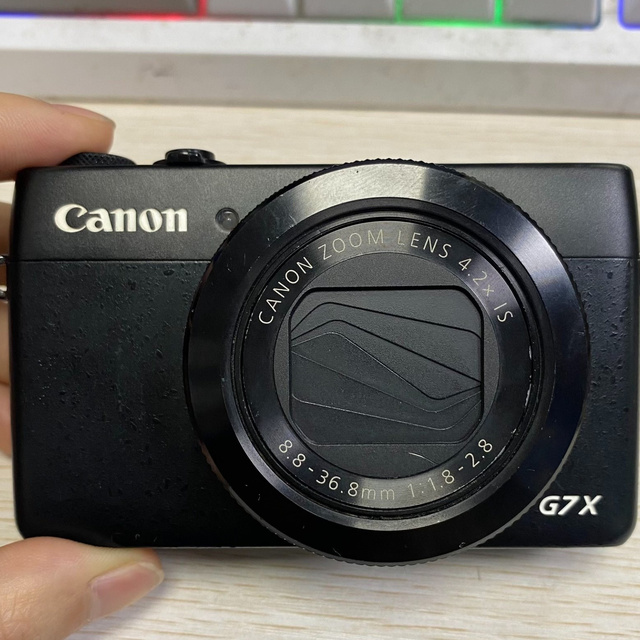 Used Canons G7X Compact Camera Nice Body Condition Large Aperture Camera for Street Shooting Lifestyle Recording