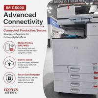 Machine d'impression, de numérisation et de copie multifonction IM C4500/IM C6000 d'occasion avec une vitesse élevée de 35 ppm et prise en charge A3