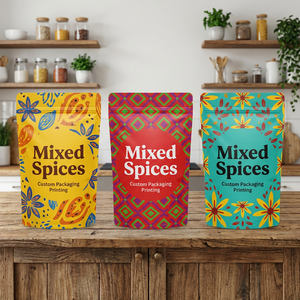Bolsas de Embalaje Mate Personalizadas para Especias Mixtas, Bolsas con Superficie Brillante de Grado Alimenticio, MOQ 500 Piezas - Product Image 6