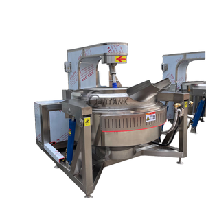 Bouilloire de cuisson <span class=keywords><strong>pour</strong></span> sauté de sauce de soja à mélange planétaire automatique Équipement de cuisson rapide avec dispositif de sauté rapide - Product Image 4