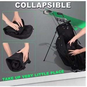 Free Sample <b>Golf</b> Lightweight Carry <b>Bag</b> Foldable <b>Sunday</b> <b>Bag</b> Small Travel <b>Bag</b> for Driving Range,Practice Thick and Tough Clubs - Product Image 6