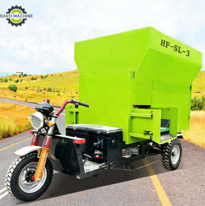 Camion épandeur d'ensilage mobile à moteur diesel robuste avec tricycle pour l'épandage d'aliments pour <span class=keywords><strong>animaux</strong></span> de <span class=keywords><strong>ferme</strong></span> - Product Image 3