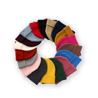 Bonnet tricoté uni en fibre acrylique 100 % de haute qualité pour femme, avec logo personnalisé, vente en gros OEM et ODM, idéal pour l'hiver et garder au chaud