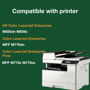 (Nuevo Chip) Cartuchos de Tóner Compatibles con Impresoras HP Enterprise <span class=keywords><strong>MFP</strong></span> M776 M856x M856dn M776z <span class=keywords><strong>M776dn</strong></span> M776zs - Product Image 2