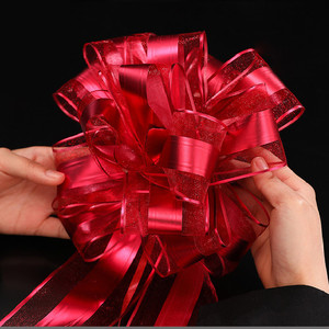 8 Inch <strong>Ribbon</strong> Bows Pull Bows <strong>Ribbon</strong> Organza Organdy Curly Gift <strong>for</strong> <strong>Car</strong> Wedding - Product Image 5
