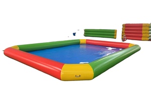 WINSUN Piscine Gonfiabili per Pesca, Laghetti Gonfiabili per Pesca con Anatre, Barche Galleggianti per Bambini e Campi di Schiuma <span class=keywords><strong>Renal</strong></span> - Product Image 3