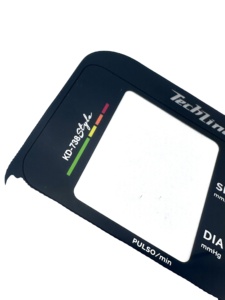 Panneau personnalisé pour tensiomètre, revêtement frontal en acrylique avec fenêtre d'affichage pour dispositif médical - Product Image 2