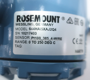 Sensor de Temperatura y Humedad Premium Rosemounte Modelo 644, Sensor de Temperatura Digital Inteligente - Product Image 2