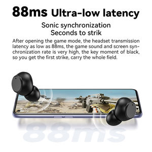 ミニデジタルディスプレイカプセルヘッドセットスポーツハンズフリーステレオサウンドledワイヤレスイヤフォン - Product Image 6