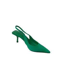 Blaue Spitze Slingback-Pumps mit Stilettoabsatz PU-Obermaterial Ganzjährig Modetrend - Product Image 3