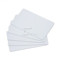 Kostenlose Muster Verfügbar 13,56MHz Angepasster Chip Smart PVC RFID CMYK Bedruckbare Wasserdichte Blanko NFC-Karte mit QR-Code für Hotelgebrauch
