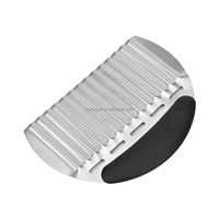 Offre Spéciale : Coupe-Frites Manuel Portable en Acier Inoxydable avec Poignée Colorée – Accessoire de Cuisine Durable pour une Coupe Ondulée