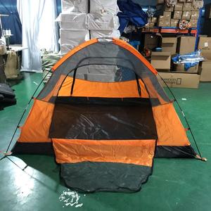 เต็นท์ตั้งแคมป์กลางแจ้งสองชั้นผ้าออกซ์ฟอร์ดกันฝนกันแดดเต็นท์ฤดูร้อนโพลีเอสเตอร์2คนขายส่ง - Product Image 2
