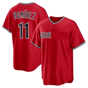 Jersey de Béisbol Cleveland 2026 para Hombre al por Mayor, Número 11 # José Ramírez 23 # Bo Naylor 38 # Jersey de jugador limitado de Steven Kwan Stitched Home - Product Image 3