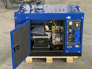 Générateur diesel 10KVA 8KW refroidi par air, type super silencieux, avec moteur diesel 196F - Product Image 4
