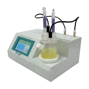 推式变压器油微量水分分析仪卡尔费休滴定实验室水分含量检测设备