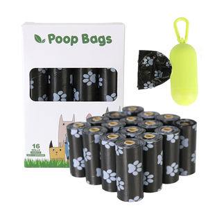 <span class=keywords><strong>S</strong></span>ıcak satış yüksek kalite biyobozunur Pet köpek kaka poşetleri özel Logo baskılı çevre dostu plastik Doggie atık torbaları toptan - Product Image 3
