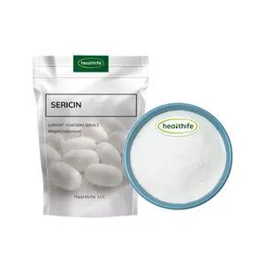 Healthife เครื่องสำอางเกรดไฮโดรไลซ์โปรตีนไหม90% ผ้าไหม Sericin