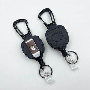 Porte-badge rétractable robuste et créatif avec <span class=keywords><strong>clip</strong></span> de ceinture en métal durable <span class=keywords><strong>pour</strong></span> activités de plein air - Product Image 2