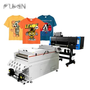 Precio de fábrica Impresora Dtf 60cm con cabezales de impresión I3200 Impresora digital de tamaño A2 A1 para impresión personalizada de camisetas con velocidad rápida